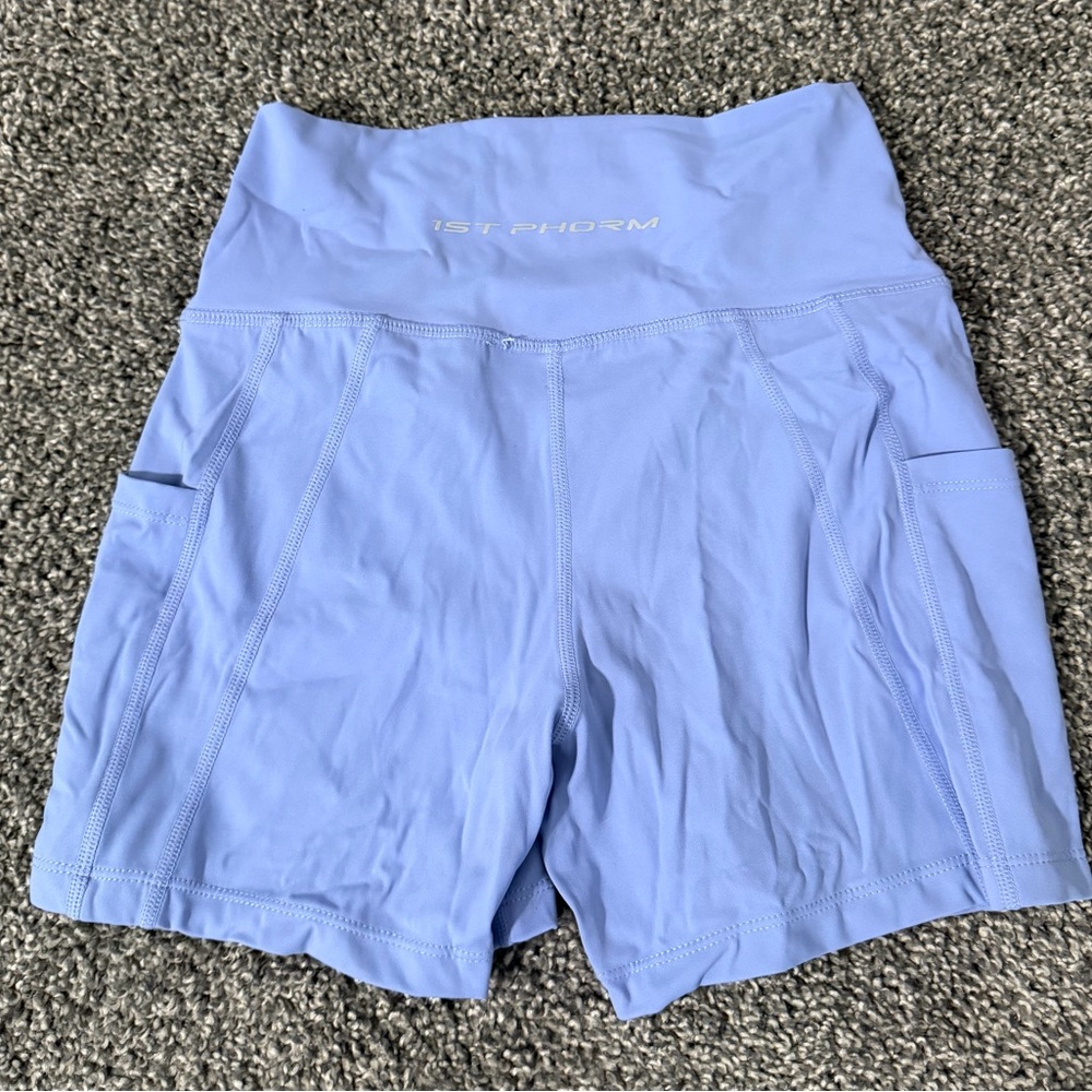 1st Phorm Lavender 4” Inseam High Waist Athletic Shorts Size M